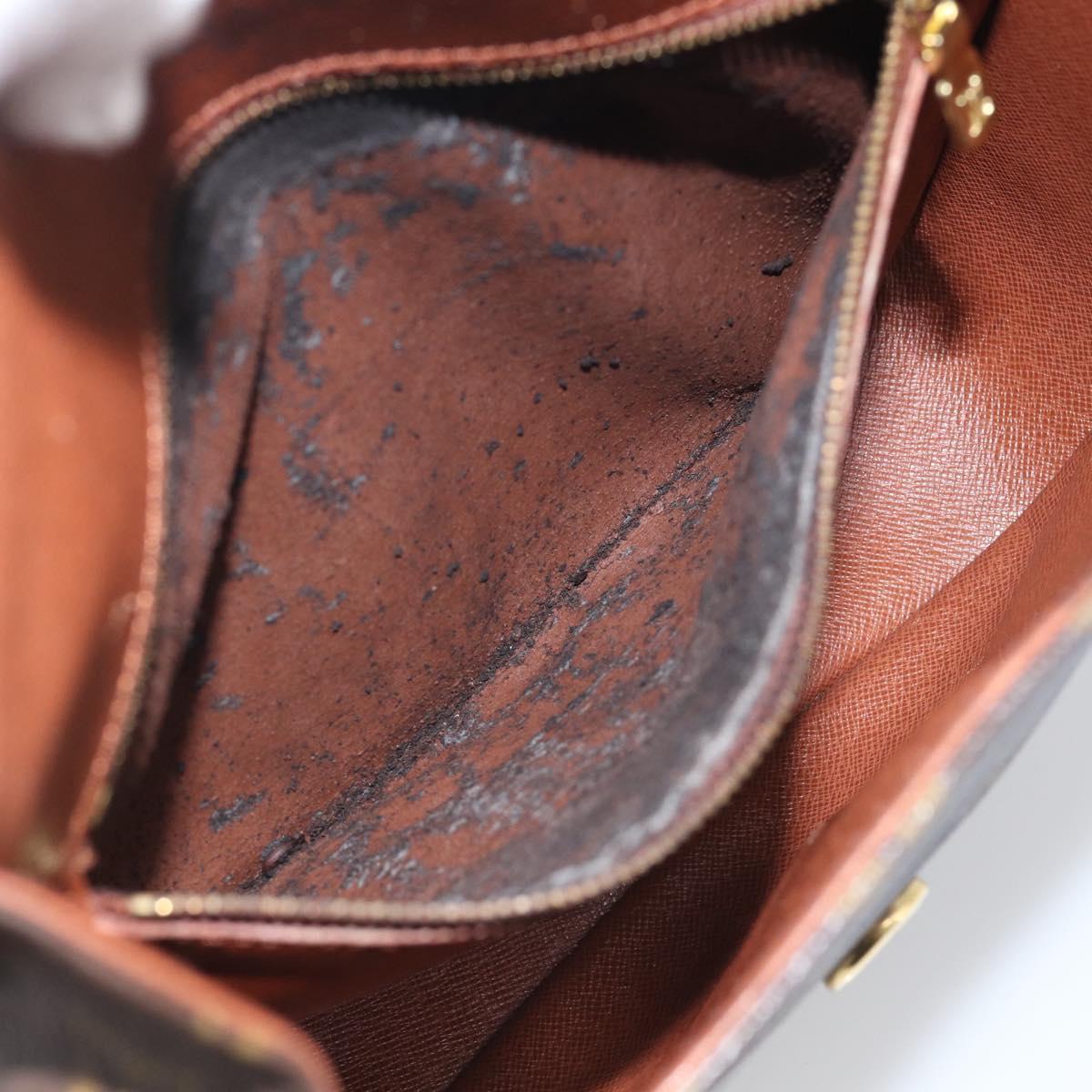 LOUIS VUITTON Monogram Saint Cloud GM Shoulder Bag M51242 LV Auth RV011