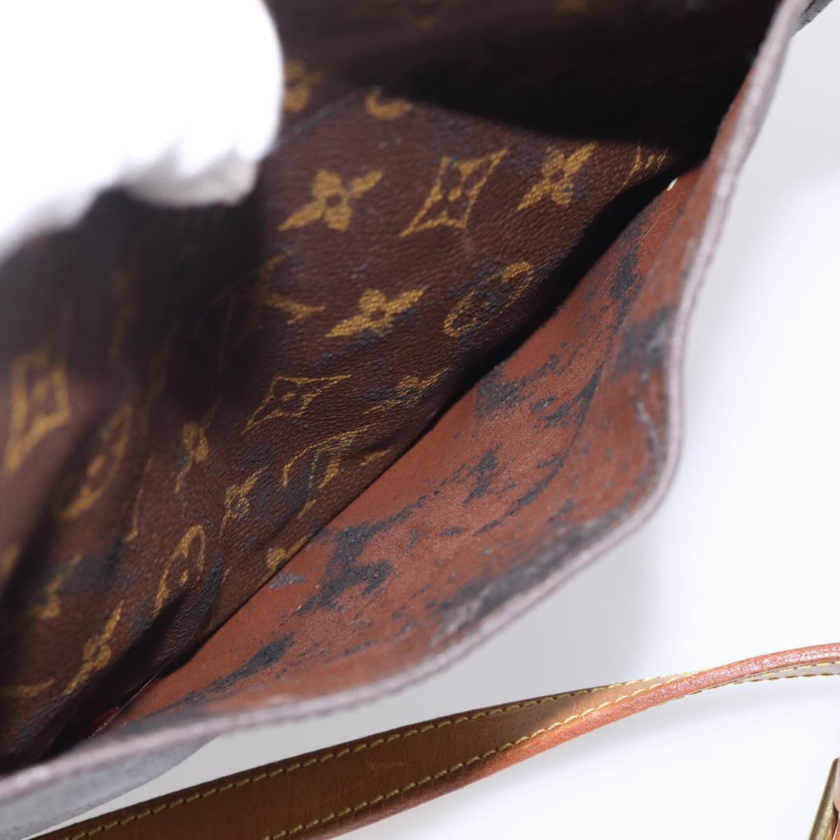 LOUIS VUITTON Monogram Saint Cloud GM Shoulder Bag M51242 LV Auth RV011