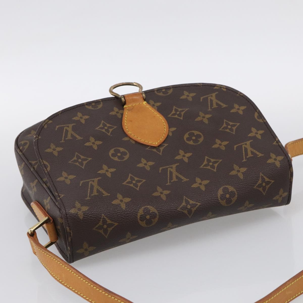 LOUIS VUITTON Monogram Saint Cloud GM Shoulder Bag M51242 LV Auth RV011