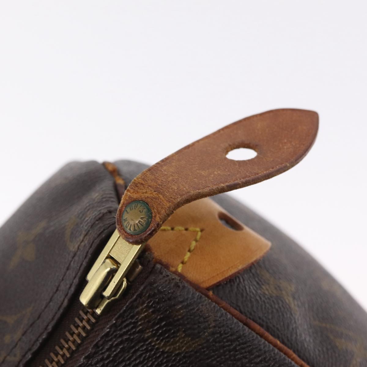LOUIS VUITTON Monogram Speedy 25 Hand Bag M41528 LV Auth RV014