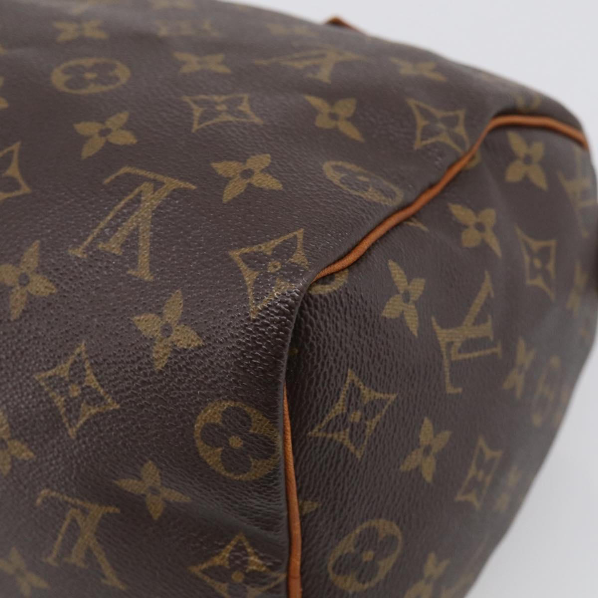 LOUIS VUITTON Monogram Speedy 25 Hand Bag M41528 LV Auth RV015