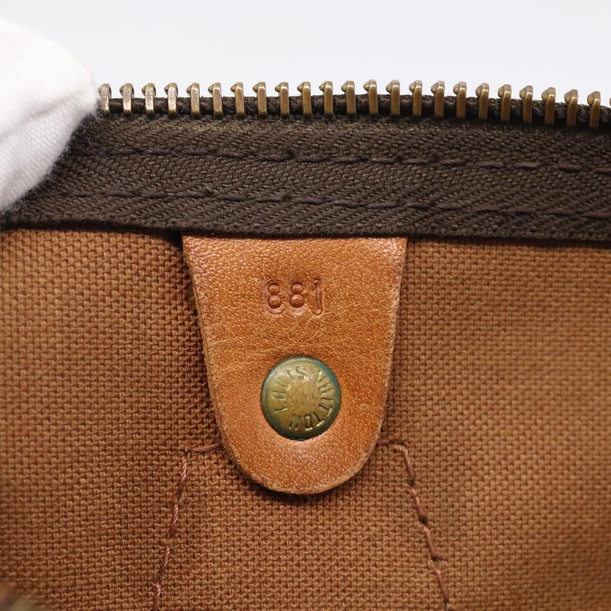 LOUIS VUITTON Monogram Speedy 25 Hand Bag M41528 LV Auth RV015
