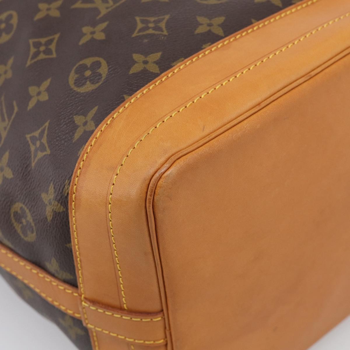 LOUIS VUITTON Monogram Noe Shoulder Bag M42224 LV Auth RV023V
