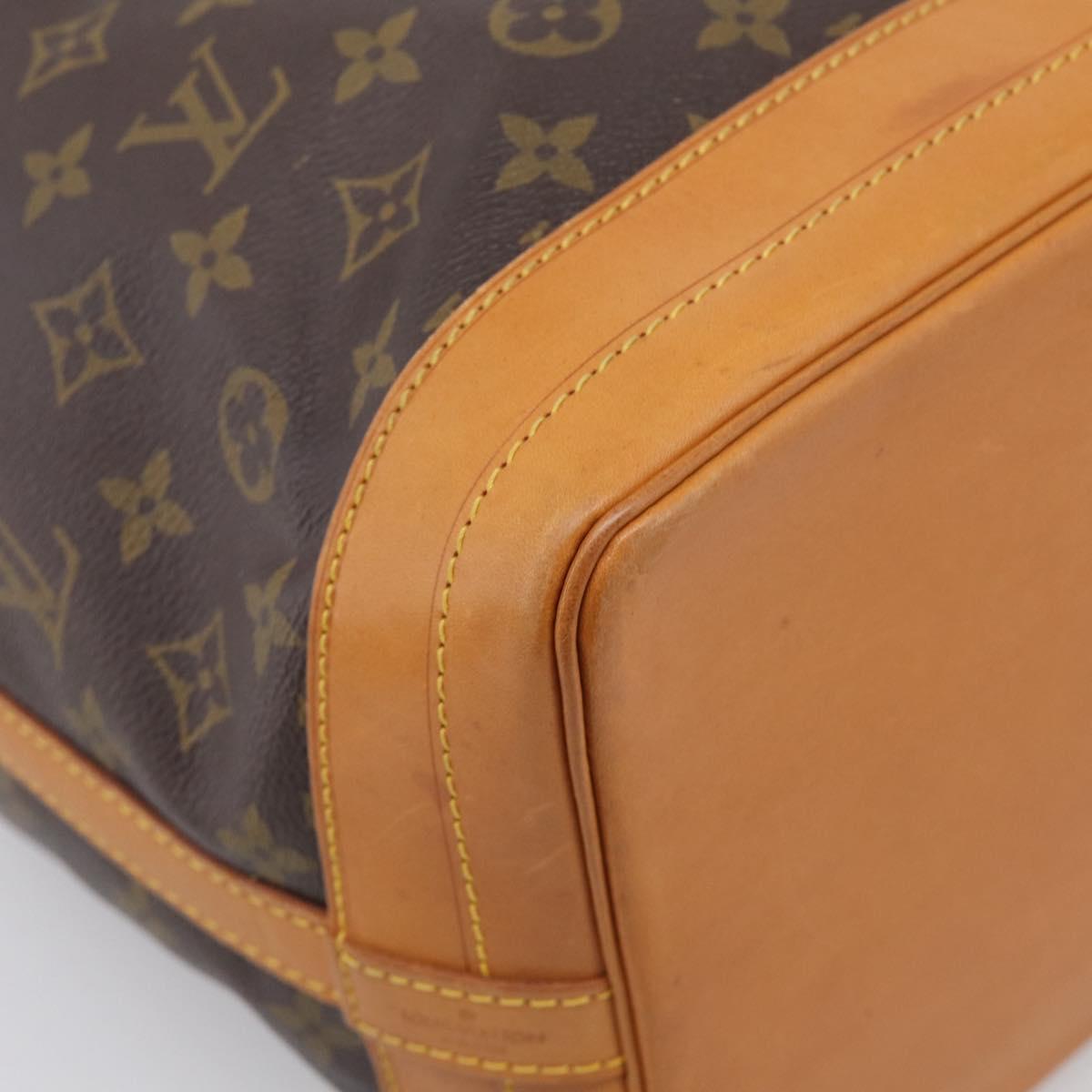 LOUIS VUITTON Monogram Noe Shoulder Bag M42224 LV Auth RV023V