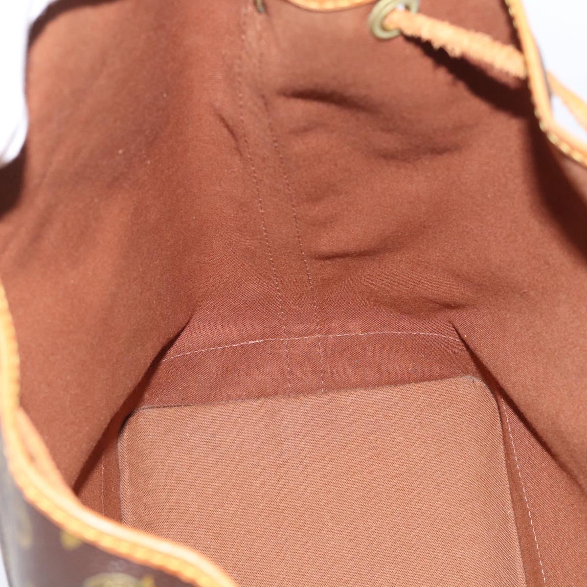 LOUIS VUITTON Monogram Noe Shoulder Bag M42224 LV Auth RV023V
