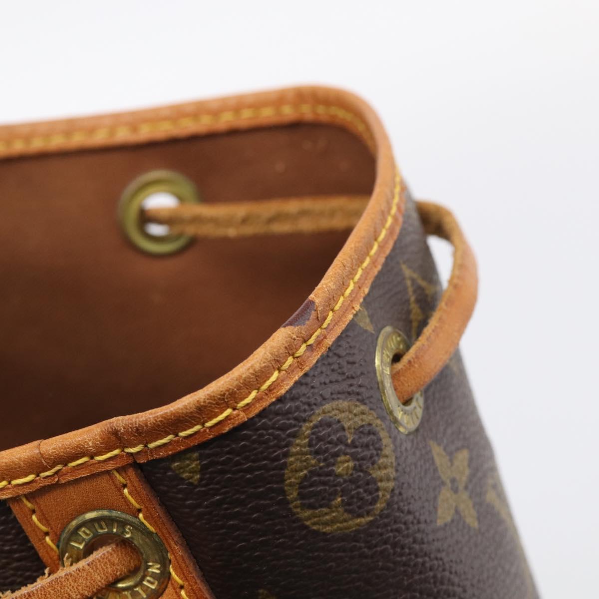 LOUIS VUITTON Monogram Noe Shoulder Bag M42224 LV Auth RV023V