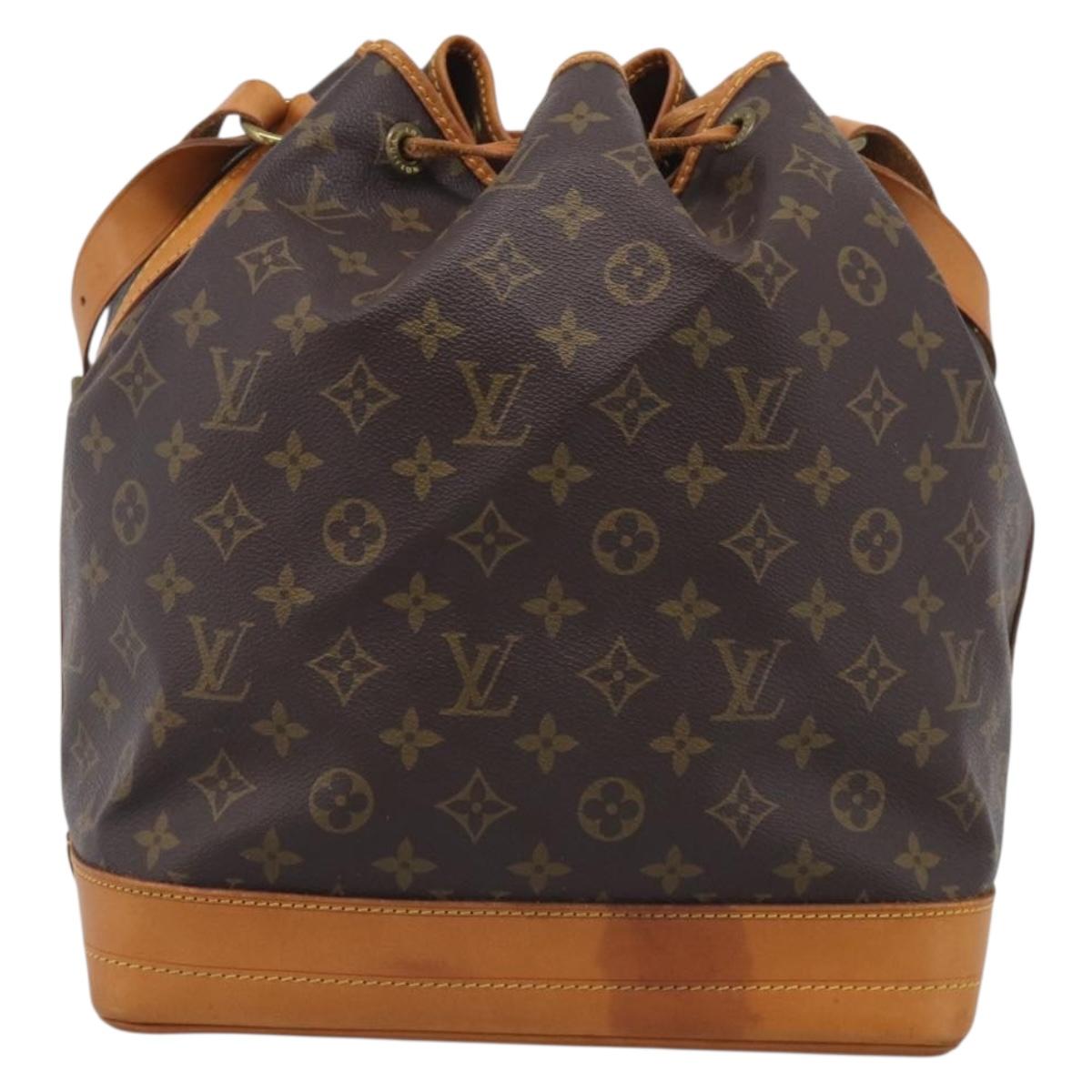 LOUIS VUITTON Monogram Noe Shoulder Bag M42224 LV Auth RV023V
