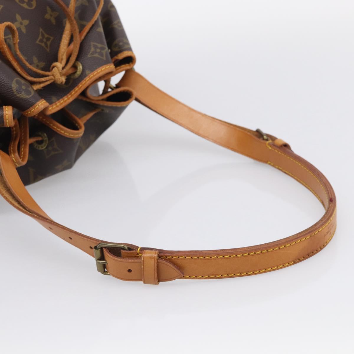 LOUIS VUITTON Monogram Noe Shoulder Bag M42224 LV Auth RV023V
