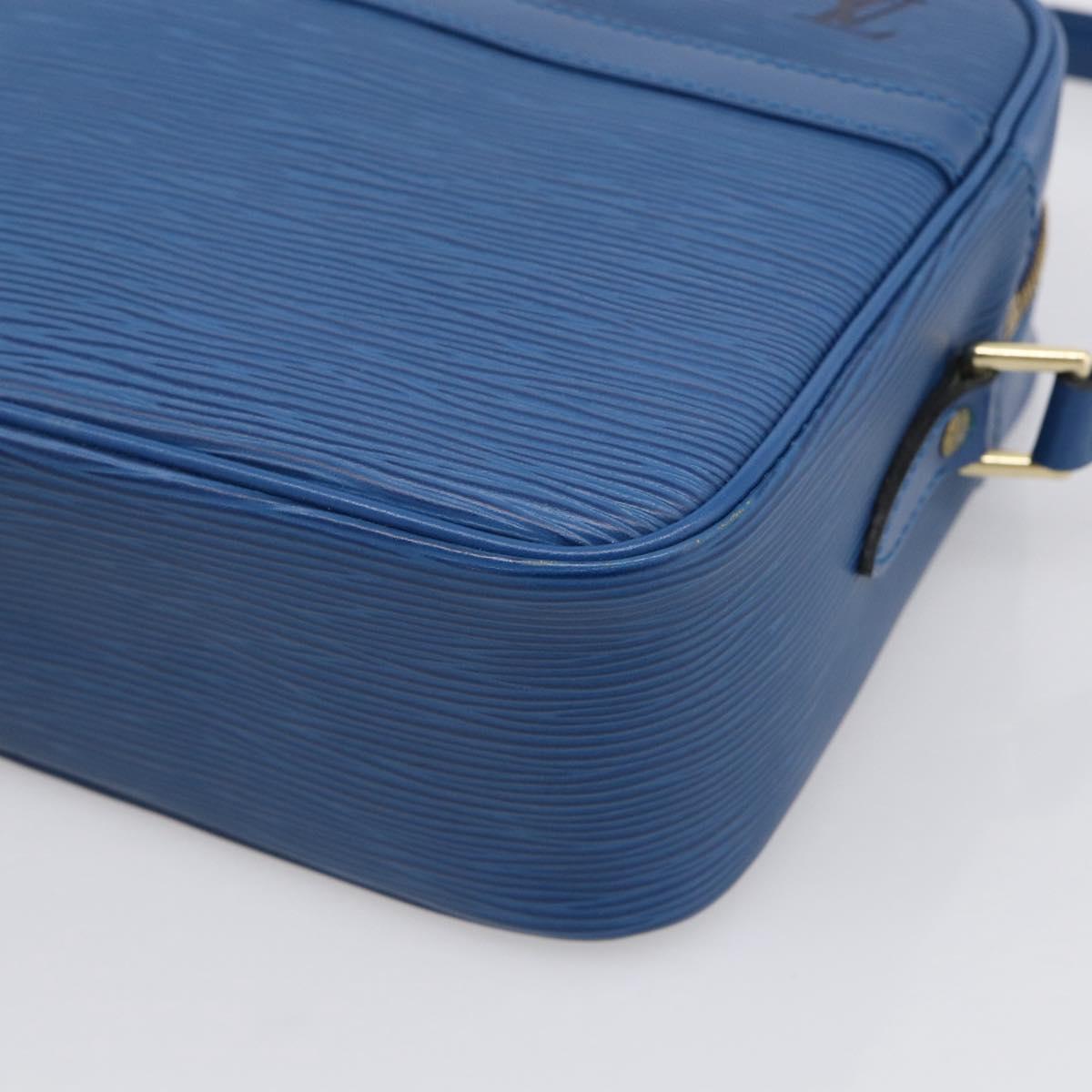 LOUIS VUITTON Epi Trocadero 27 Shoulder Bag Blue M52315 LV Auth RV025A