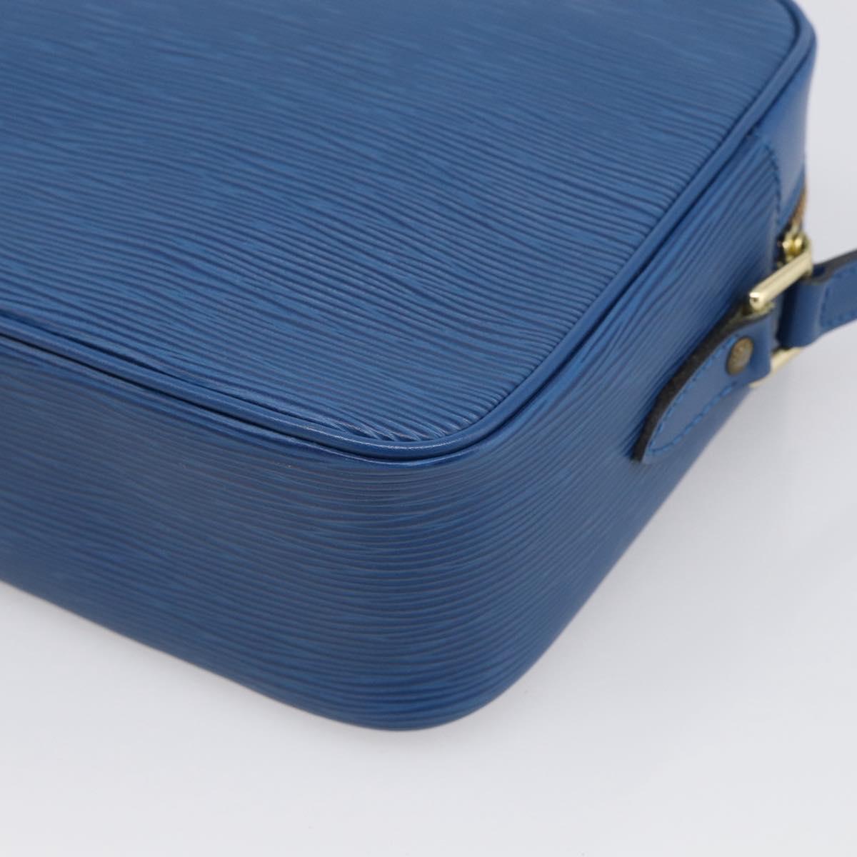 LOUIS VUITTON Epi Trocadero 27 Shoulder Bag Blue M52315 LV Auth RV025A