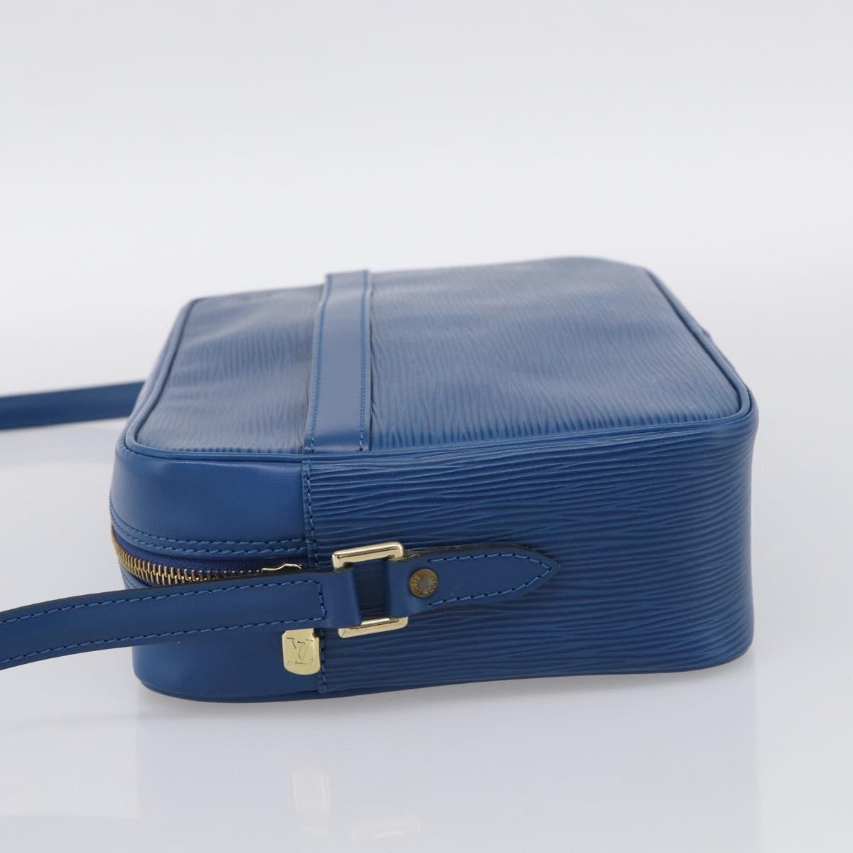 LOUIS VUITTON Epi Trocadero 27 Shoulder Bag Blue M52315 LV Auth RV025A