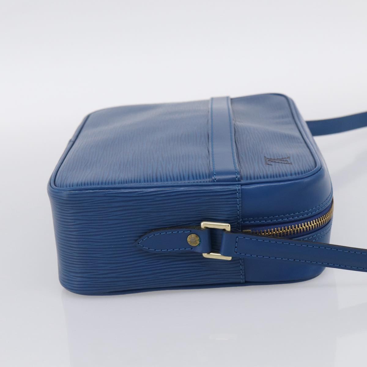 LOUIS VUITTON Epi Trocadero 27 Shoulder Bag Blue M52315 LV Auth RV025A