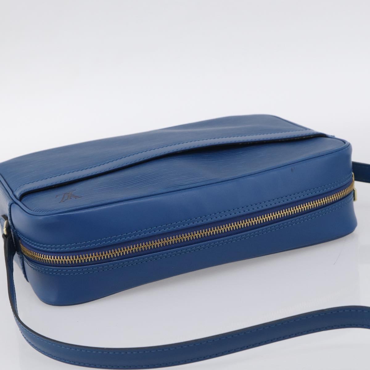 LOUIS VUITTON Epi Trocadero 27 Shoulder Bag Blue M52315 LV Auth RV025A