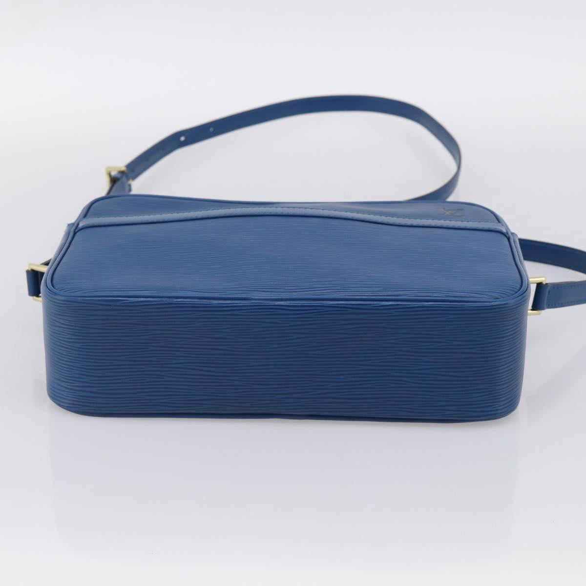 LOUIS VUITTON Epi Trocadero 27 Shoulder Bag Blue M52315 LV Auth RV025A