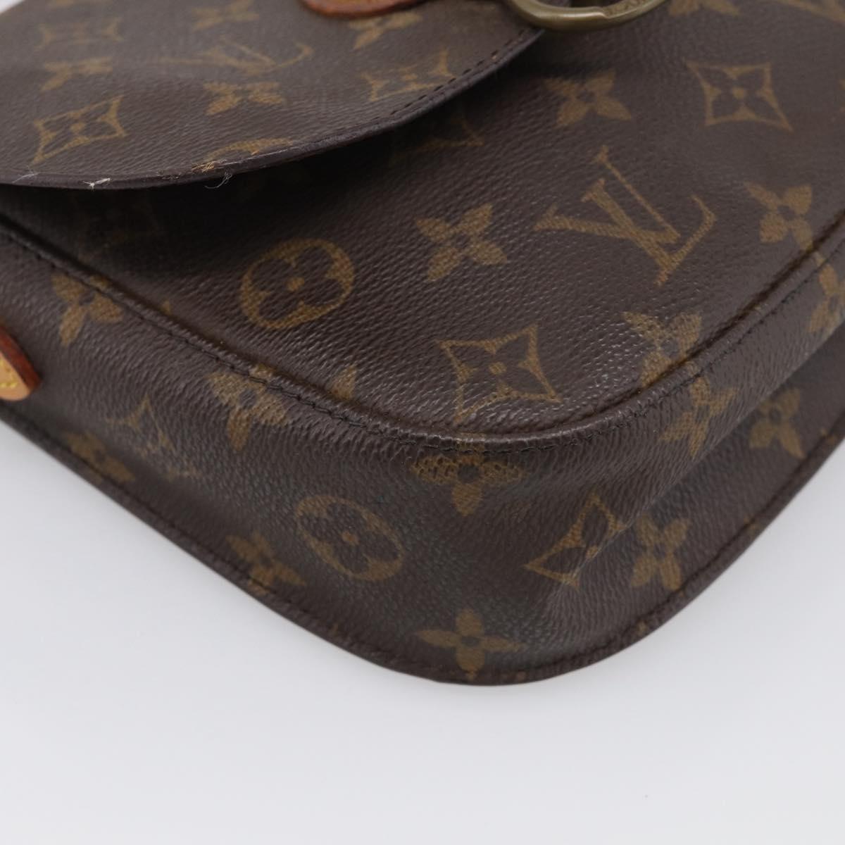 LOUIS VUITTON Monogram Saint Cloud MM Shoulder Bag M51243 LV Auth RV026