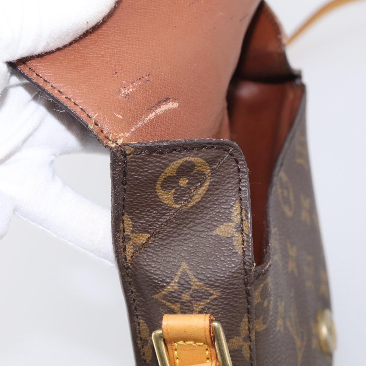 LOUIS VUITTON Monogram Saint Cloud MM Shoulder Bag M51243 LV Auth RV026