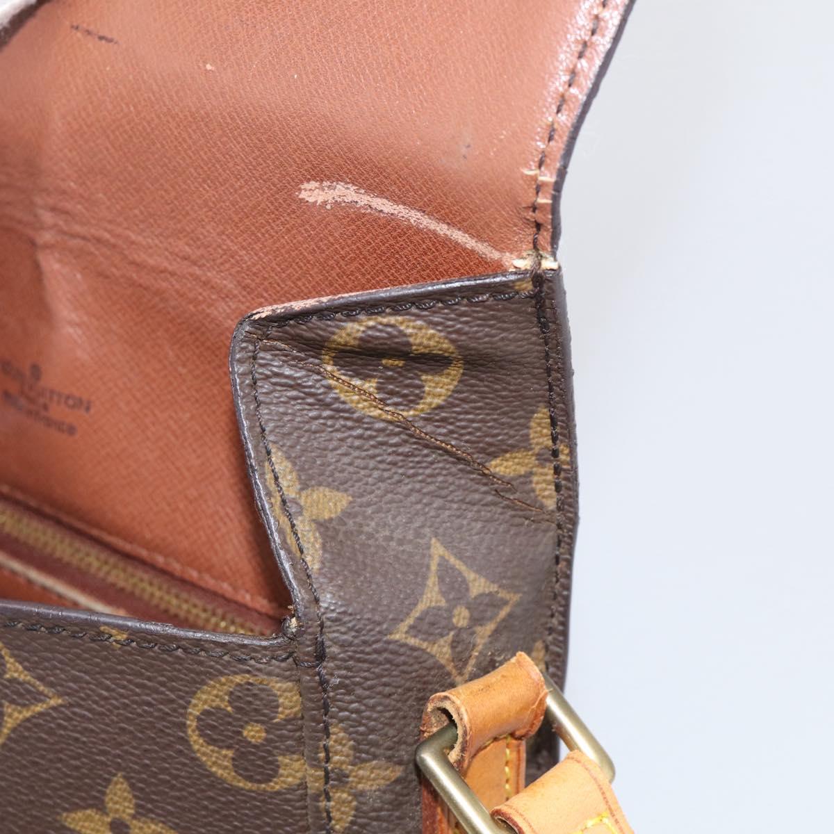 LOUIS VUITTON Monogram Saint Cloud MM Shoulder Bag M51243 LV Auth RV026