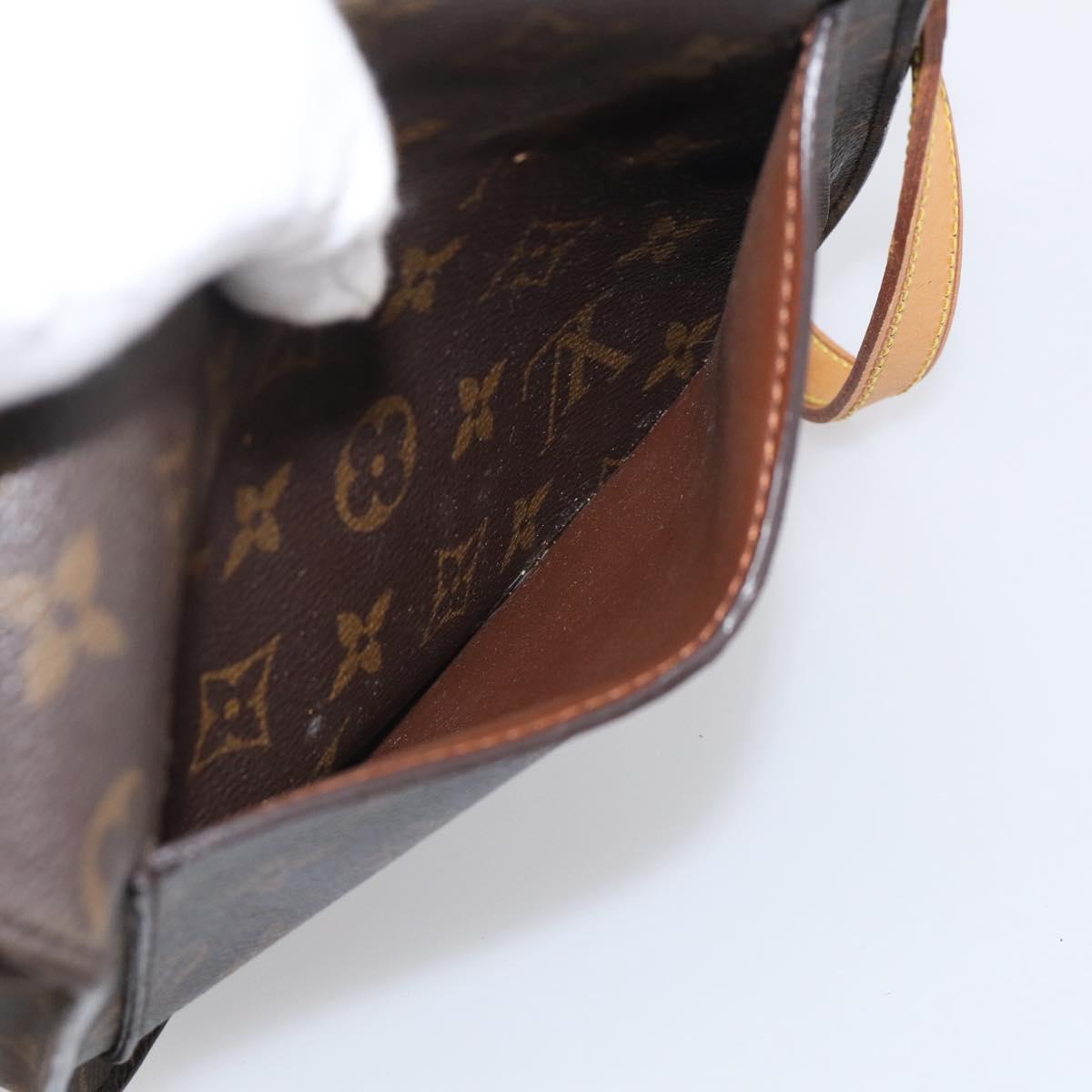LOUIS VUITTON Monogram Saint Cloud MM Shoulder Bag M51243 LV Auth RV026