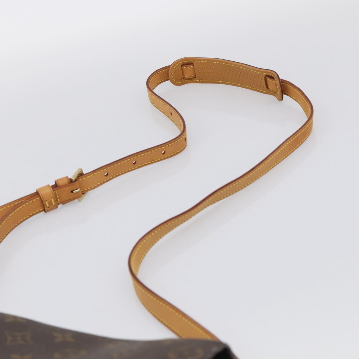 LOUIS VUITTON Monogram Saint Cloud MM Shoulder Bag M51243 LV Auth RV026