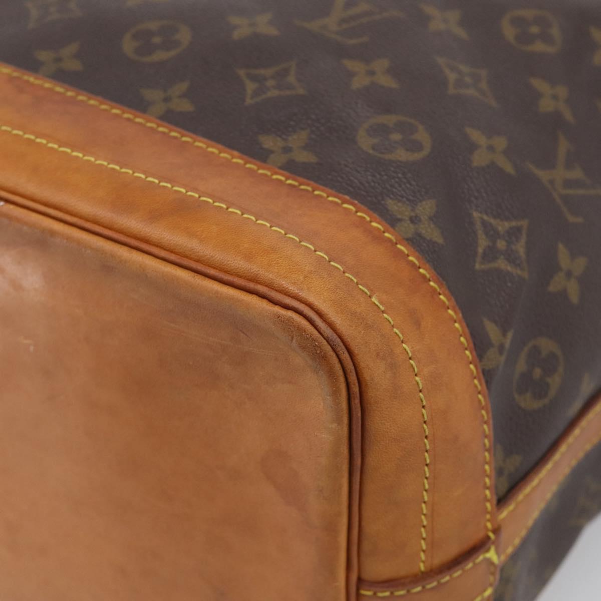 LOUIS VUITTON Monogram Noe Shoulder Bag M42224 LV Auth RV032A