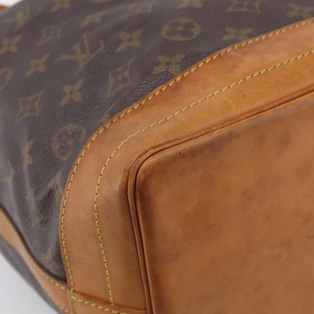 LOUIS VUITTON Monogram Noe Shoulder Bag M42224 LV Auth RV032A