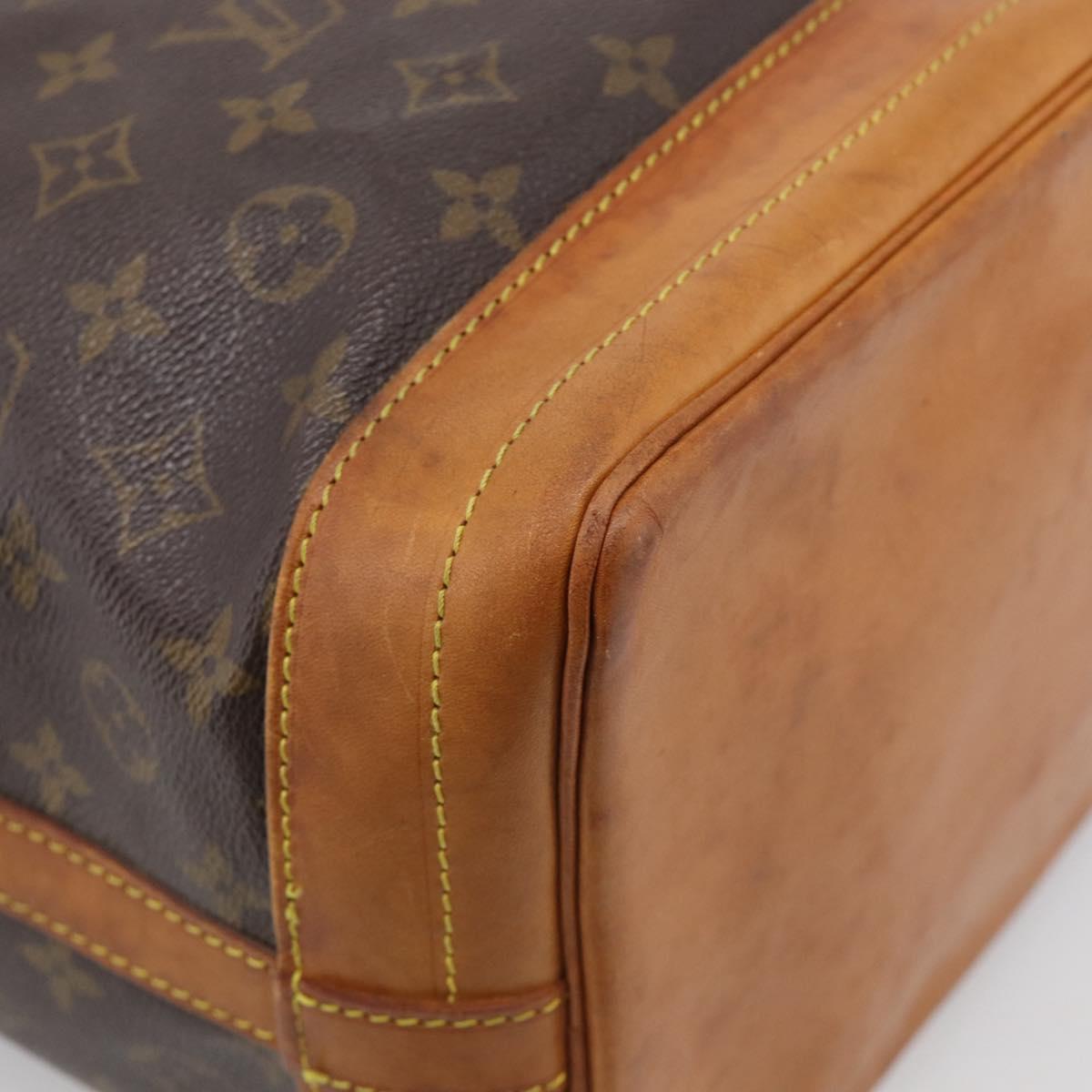LOUIS VUITTON Monogram Noe Shoulder Bag M42224 LV Auth RV032A