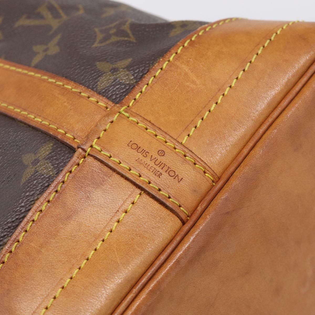 LOUIS VUITTON Monogram Noe Shoulder Bag M42224 LV Auth RV032A
