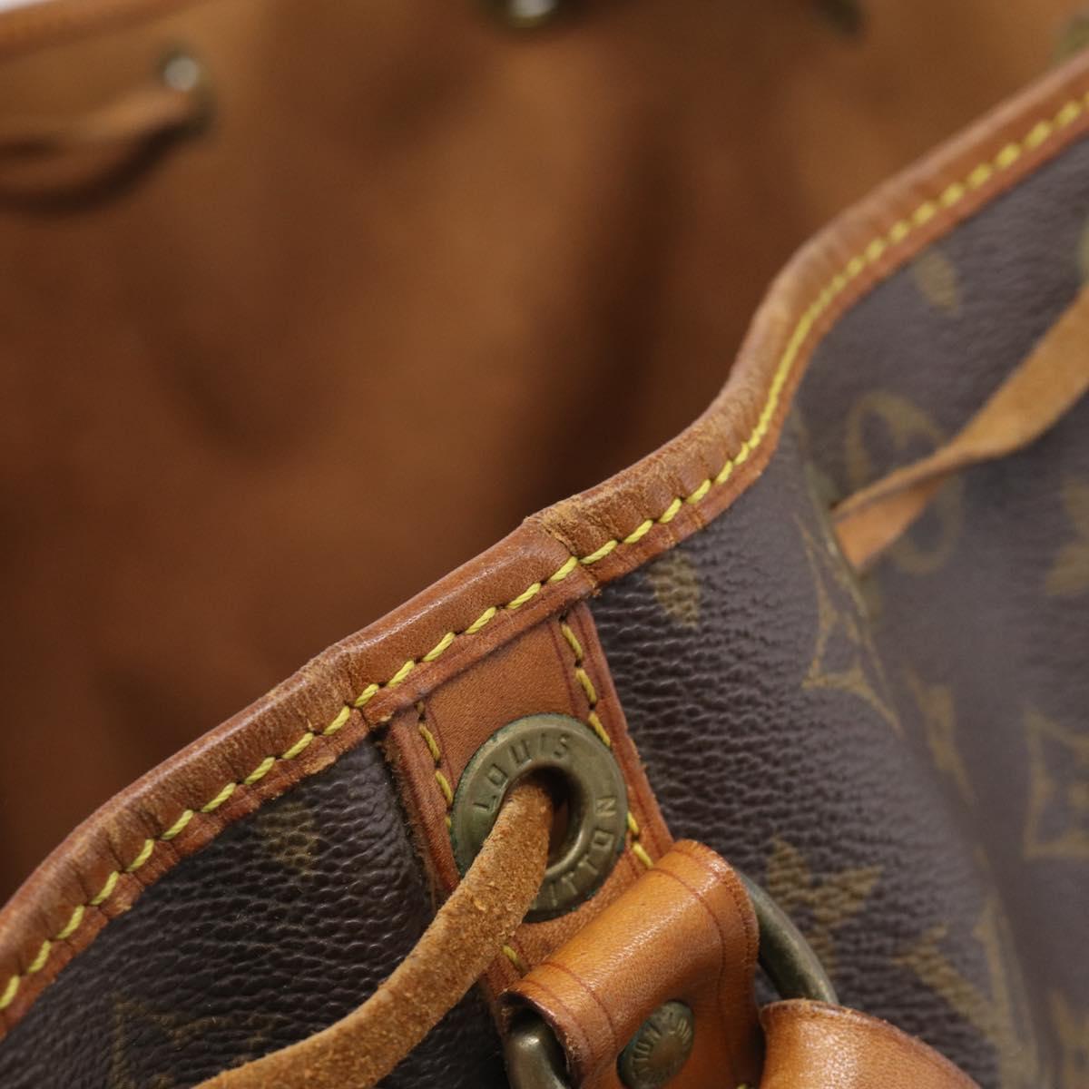 LOUIS VUITTON Monogram Noe Shoulder Bag M42224 LV Auth RV032A