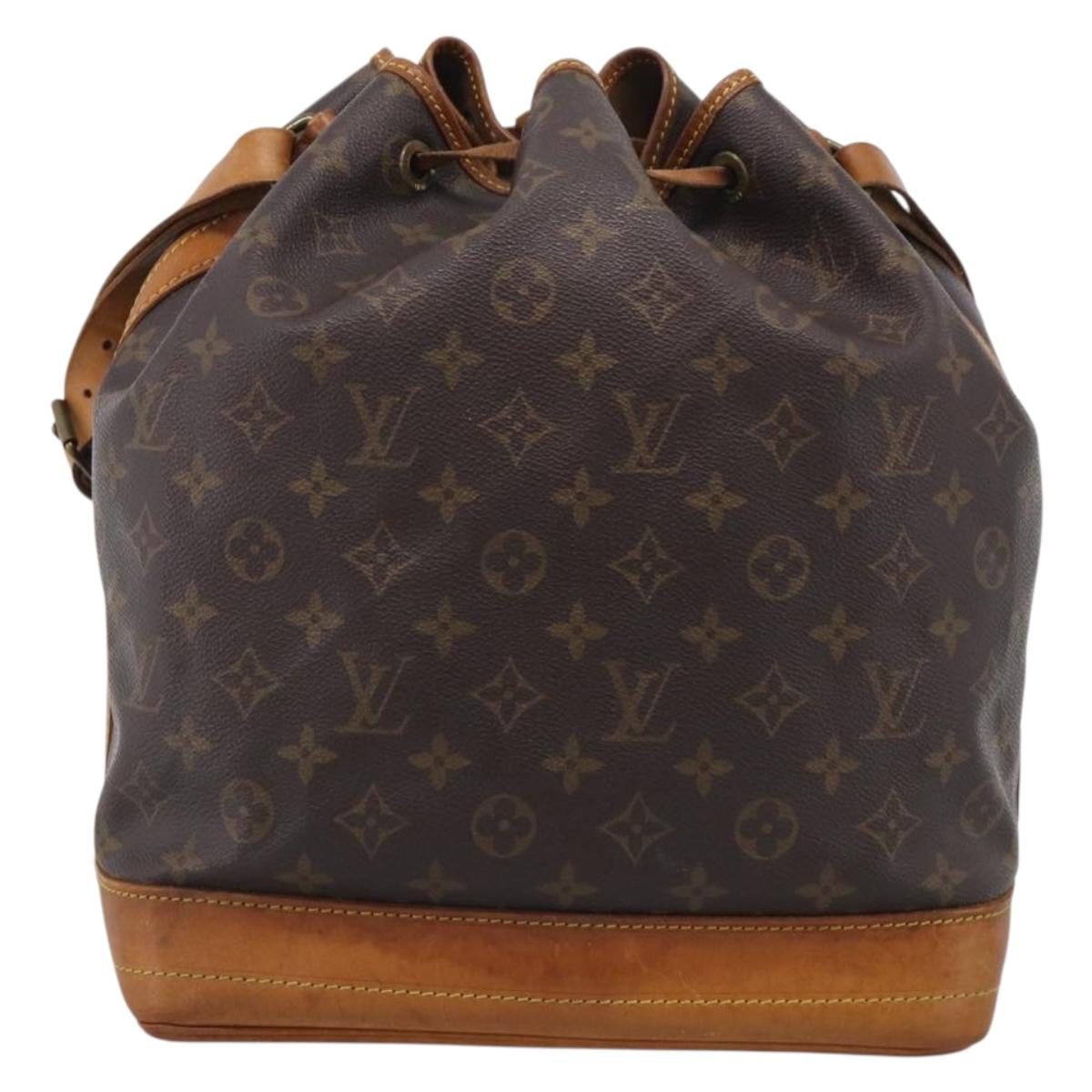 LOUIS VUITTON Monogram Noe Shoulder Bag M42224 LV Auth RV032A