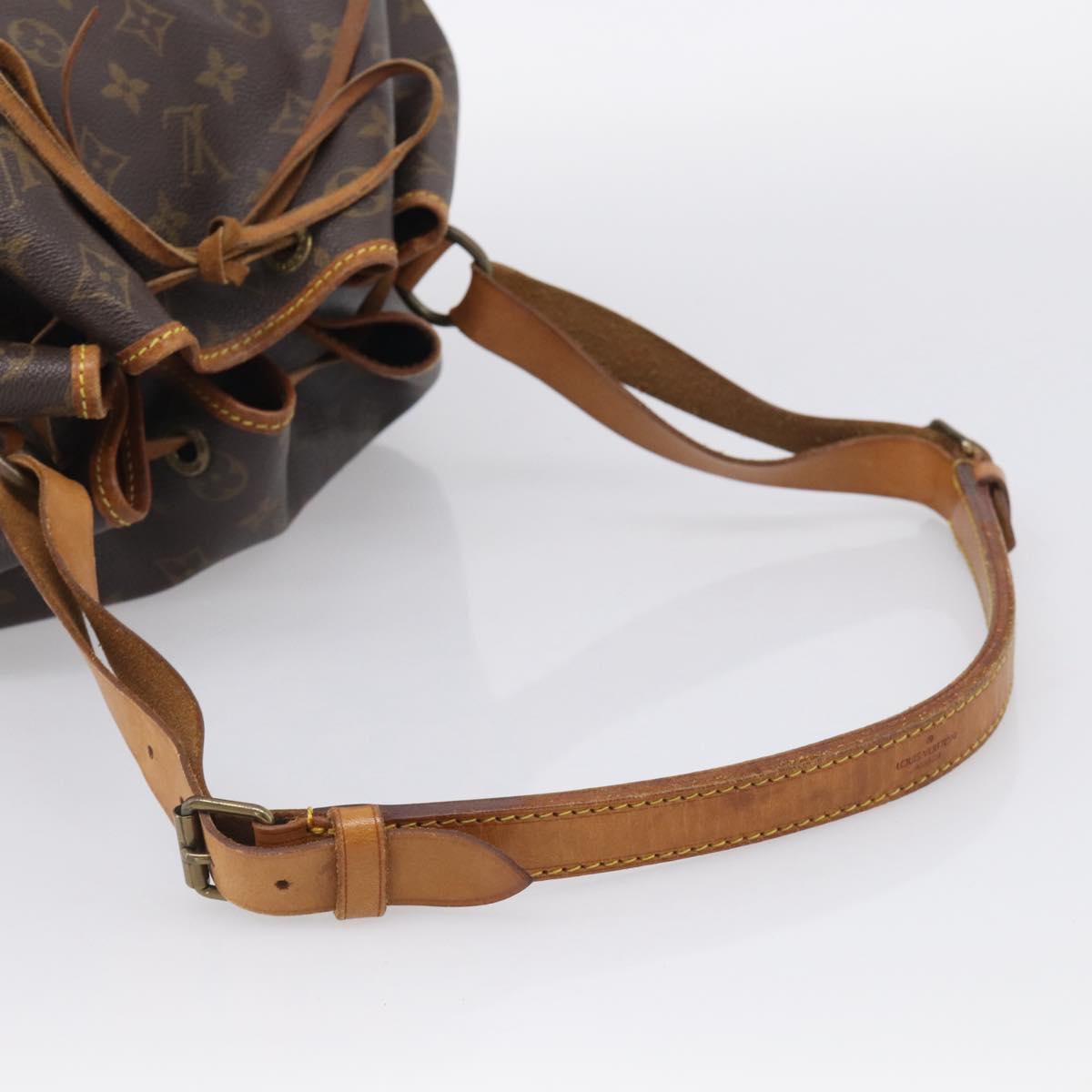 LOUIS VUITTON Monogram Noe Shoulder Bag M42224 LV Auth RV032A