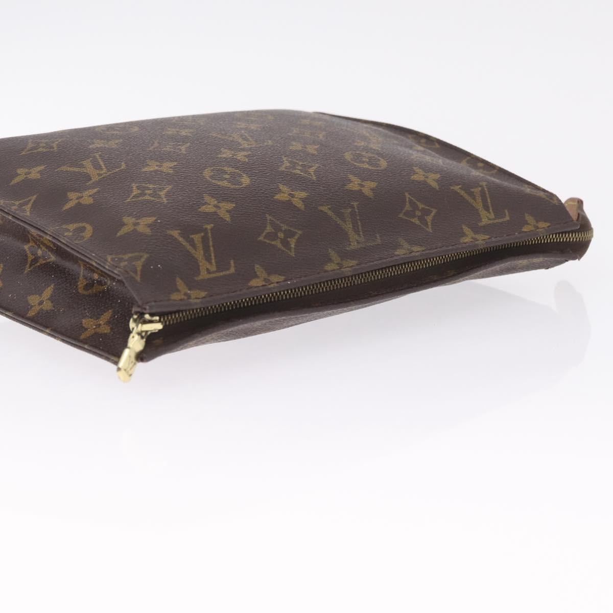 LOUIS VUITTON Monogram Poche Toilette 26 Pouch M47542 LV Auth RV043