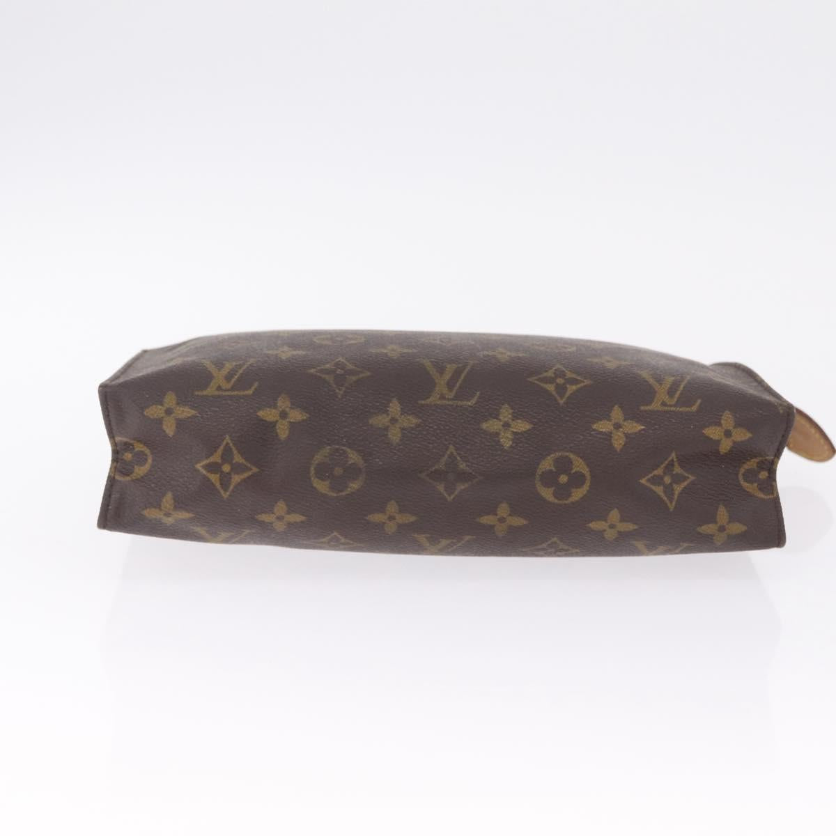 LOUIS VUITTON Monogram Poche Toilette 26 Pouch M47542 LV Auth RV043