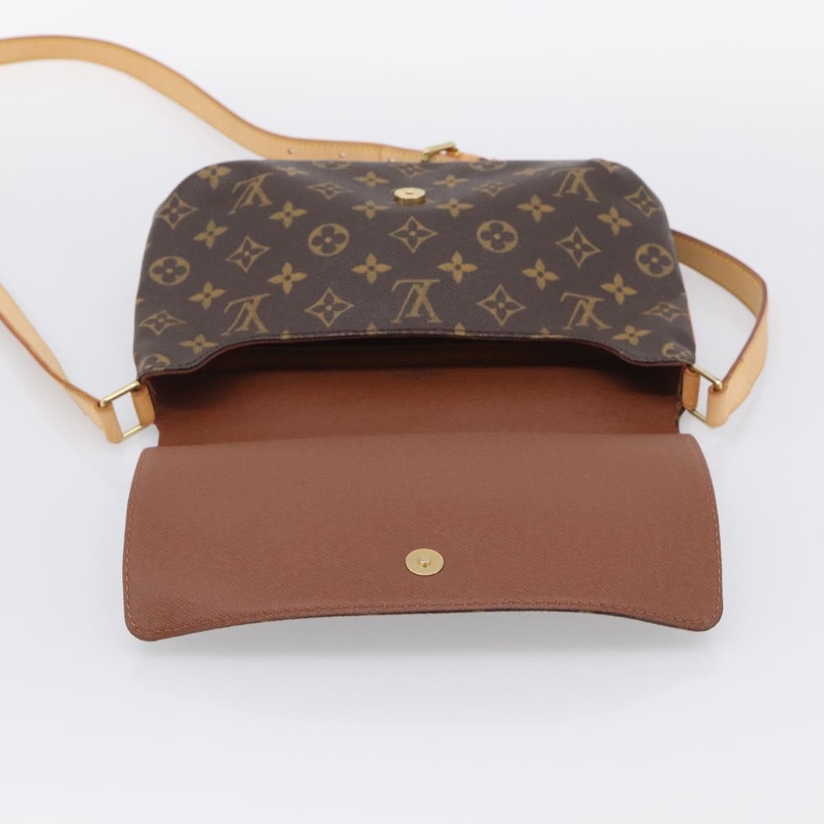 LOUIS VUITTON Monogram Musette Tango Long Strap Bag M51388 LV Auth RV046V