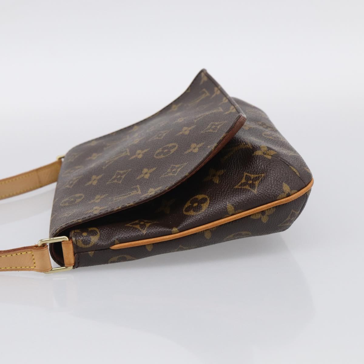 LOUIS VUITTON Monogram Musette Tango Long Strap Bag M51388 LV Auth RV046V