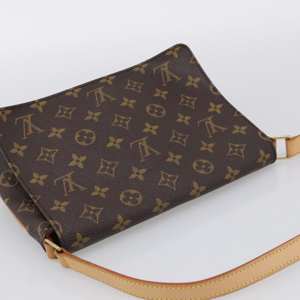 LOUIS VUITTON Monogram Musette Tango Long Strap Bag M51388 LV Auth RV046V