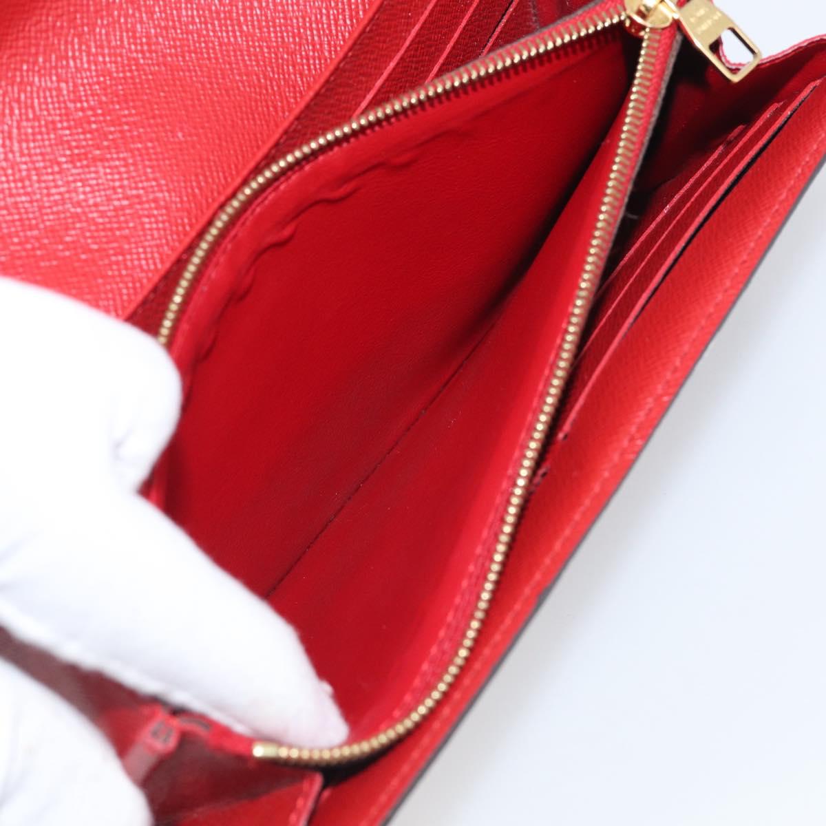 LOUIS VUITTON Monogram Retiro Portefeuille Sarah Wallet M61184 LV Auth RV048