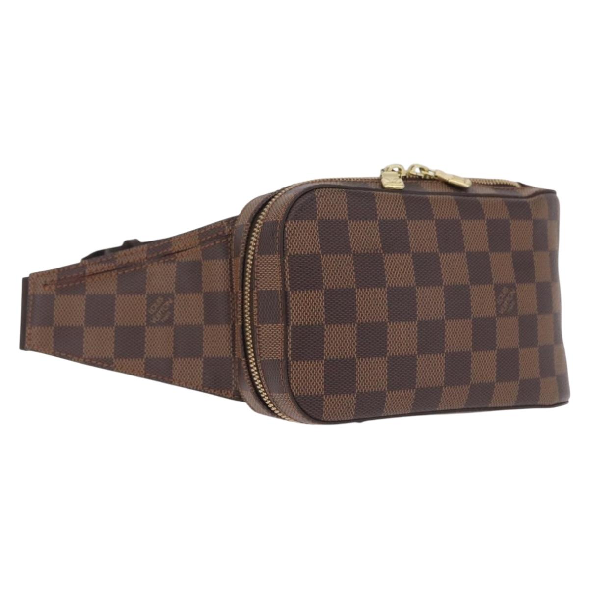 LOUIS VUITTON Damier Ebene Geronimos Shoulder Bag N51994 LV Auth RV051V