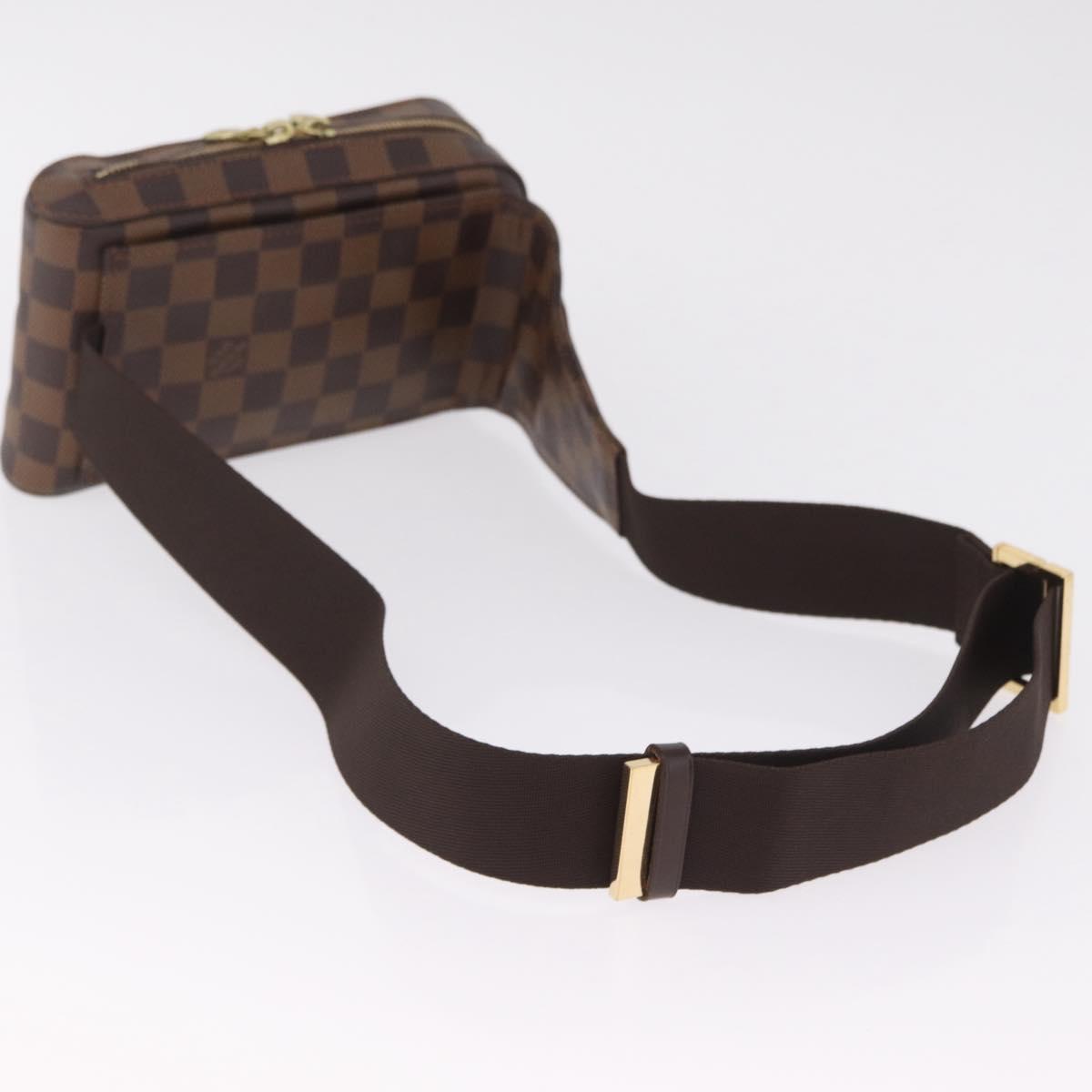 LOUIS VUITTON Damier Ebene Geronimos Shoulder Bag N51994 LV Auth RV051V