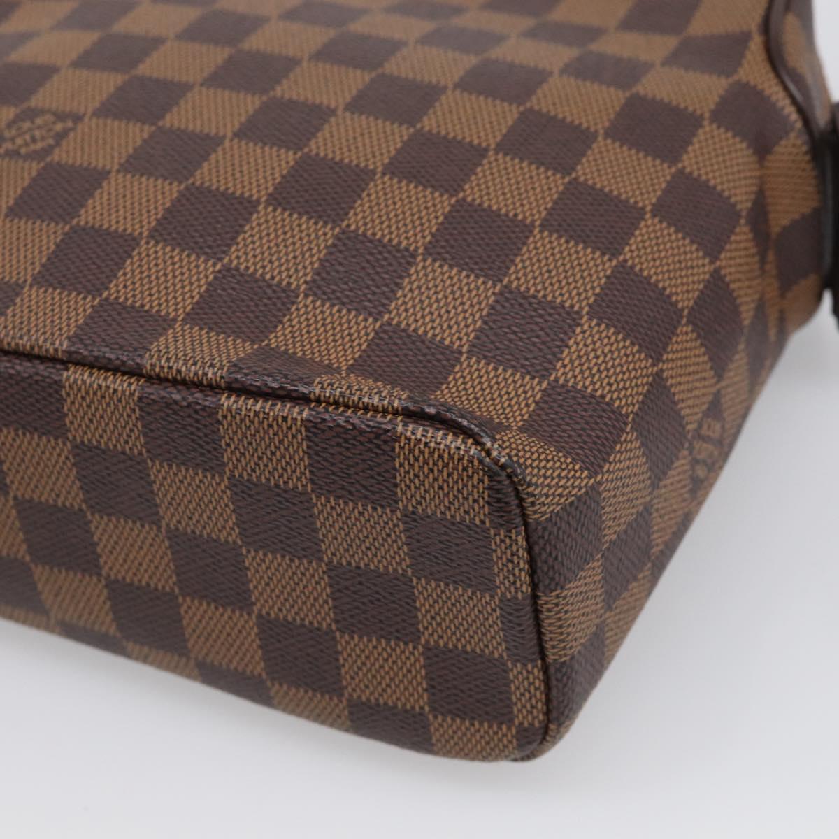 LOUIS VUITTON Damier Ebene Olaf PM Shoulder Bag N41442 LV Auth RV052V