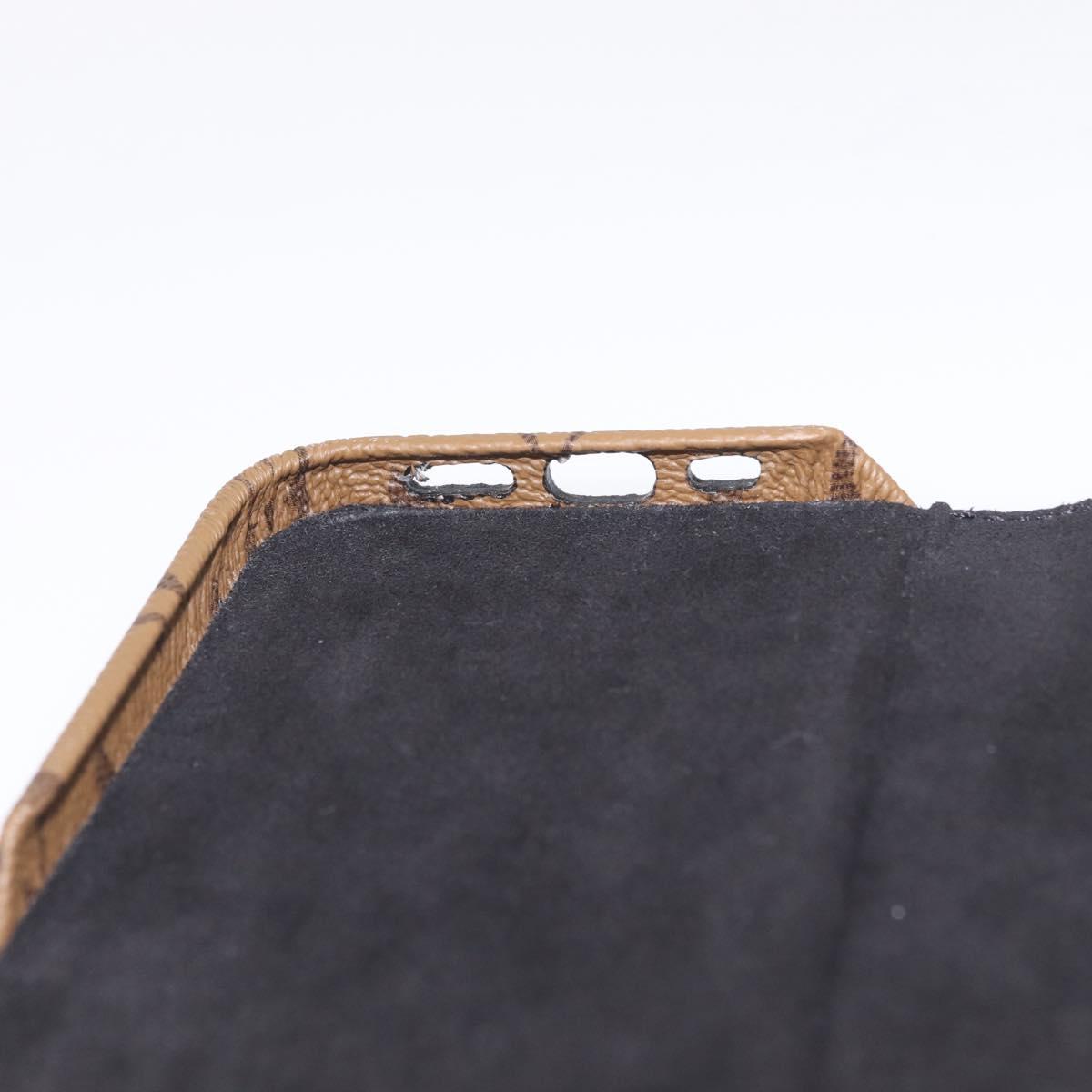 LOUIS VUITTON Reverse IPhone 15 Pro Folio Cell Phone Case M82892 LV Auth RV053