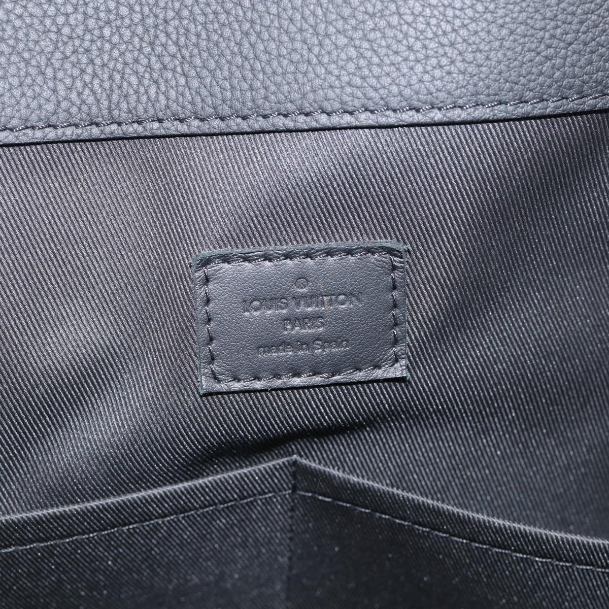 LOUIS VUITTON LV Aerogram Take Off Tote Bag Leather M57308 LV Auth RV059SAM