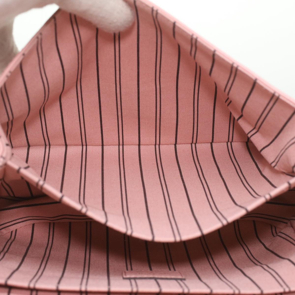 LOUIS VUITTON Empreinte Pochette Metis MM Hand Bag 2way Pink M44018 LV Auth S106