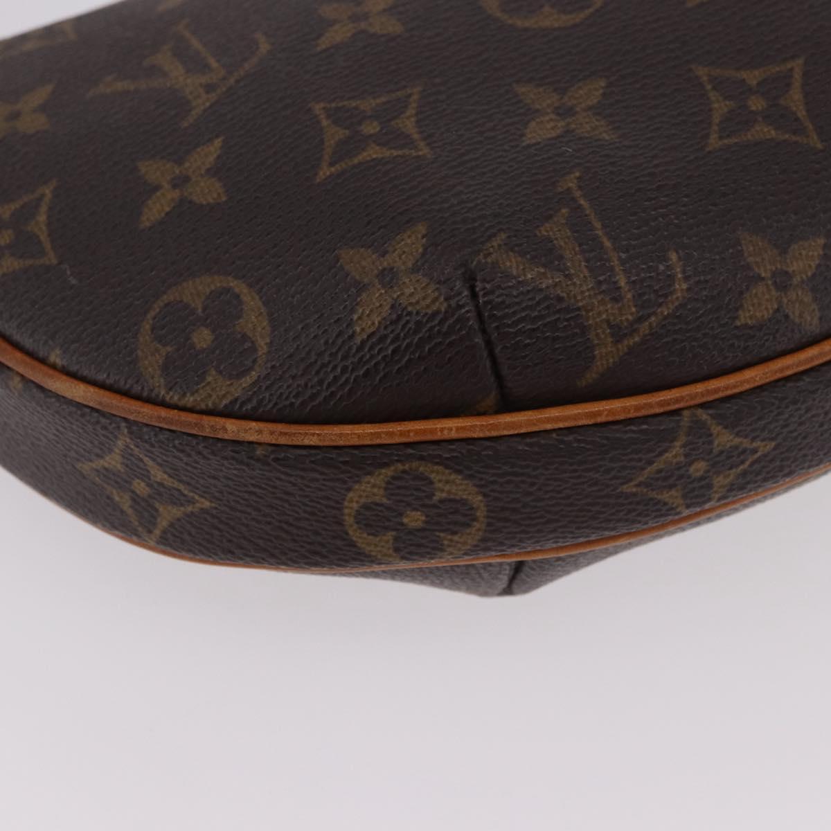 LOUIS VUITTON Monogram Pochette Croissant Shoulder Bag M51510 LV Auth S1786