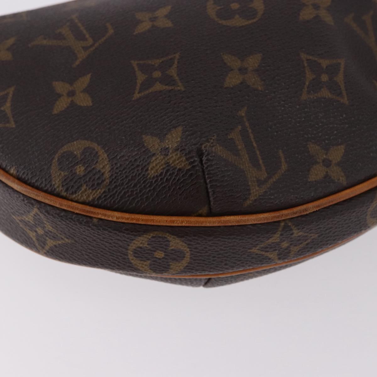 LOUIS VUITTON Monogram Pochette Croissant Shoulder Bag M51510 LV Auth S1786