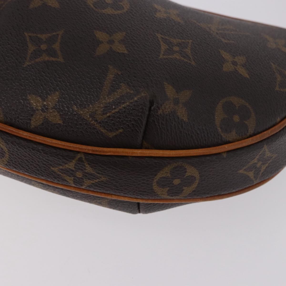 LOUIS VUITTON Monogram Pochette Croissant Shoulder Bag M51510 LV Auth S1786