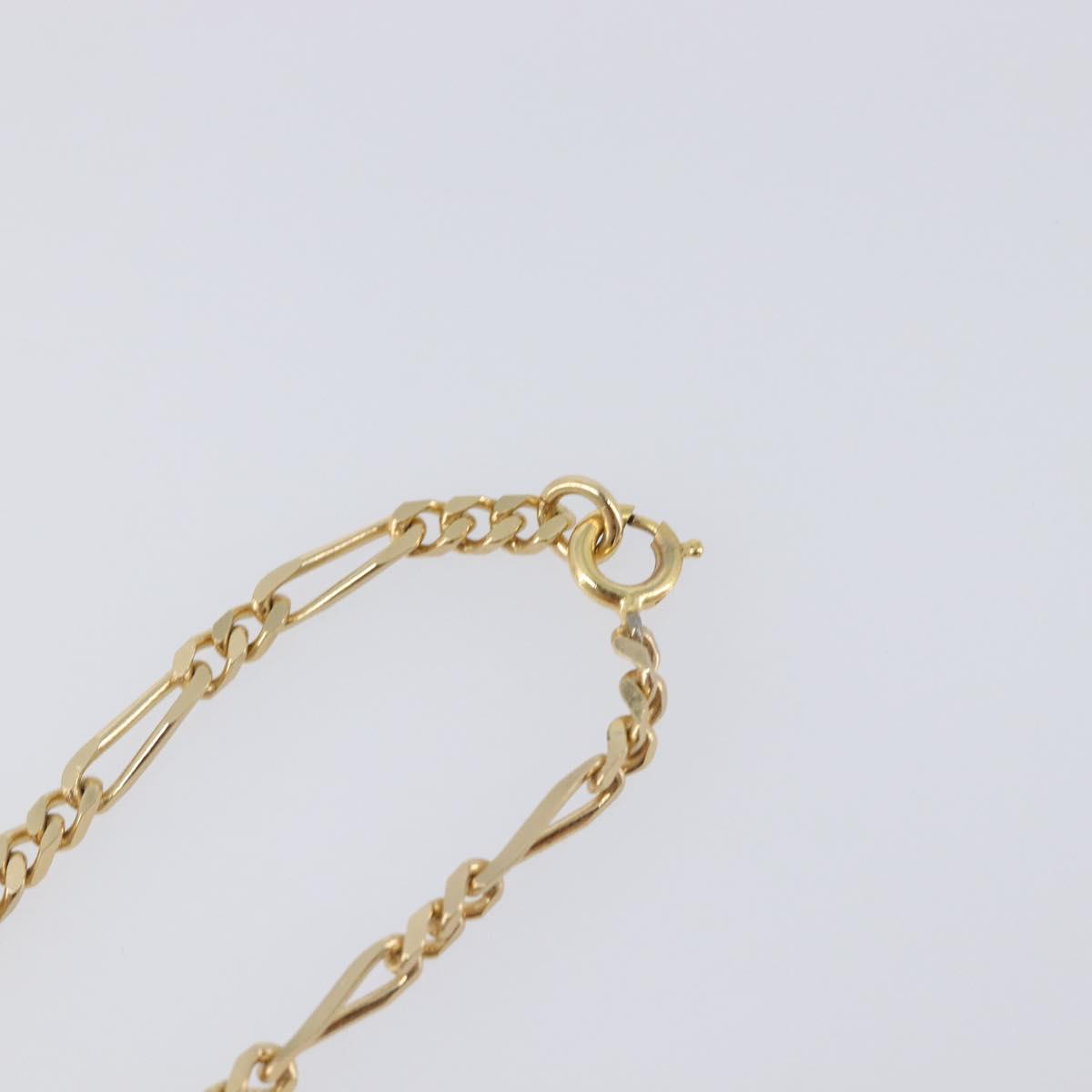 Christian Dior Bracelet Metal Gold Tone Auth SK152