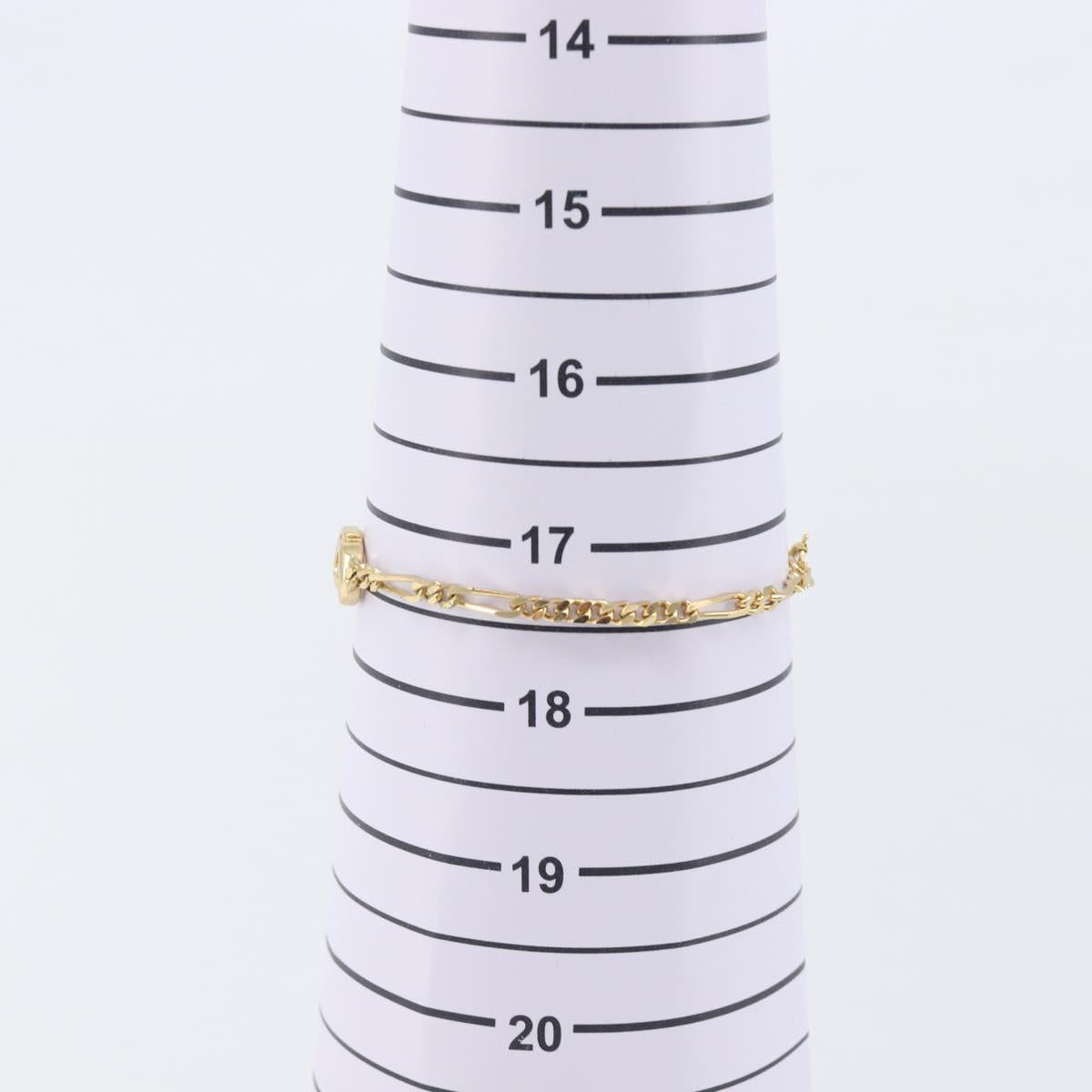 Christian Dior Bracelet Metal Gold Tone Auth SK152