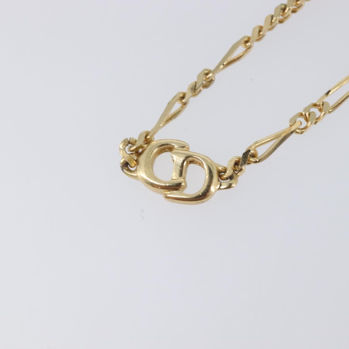 Christian Dior Bracelet Metal Gold Tone Auth SK152