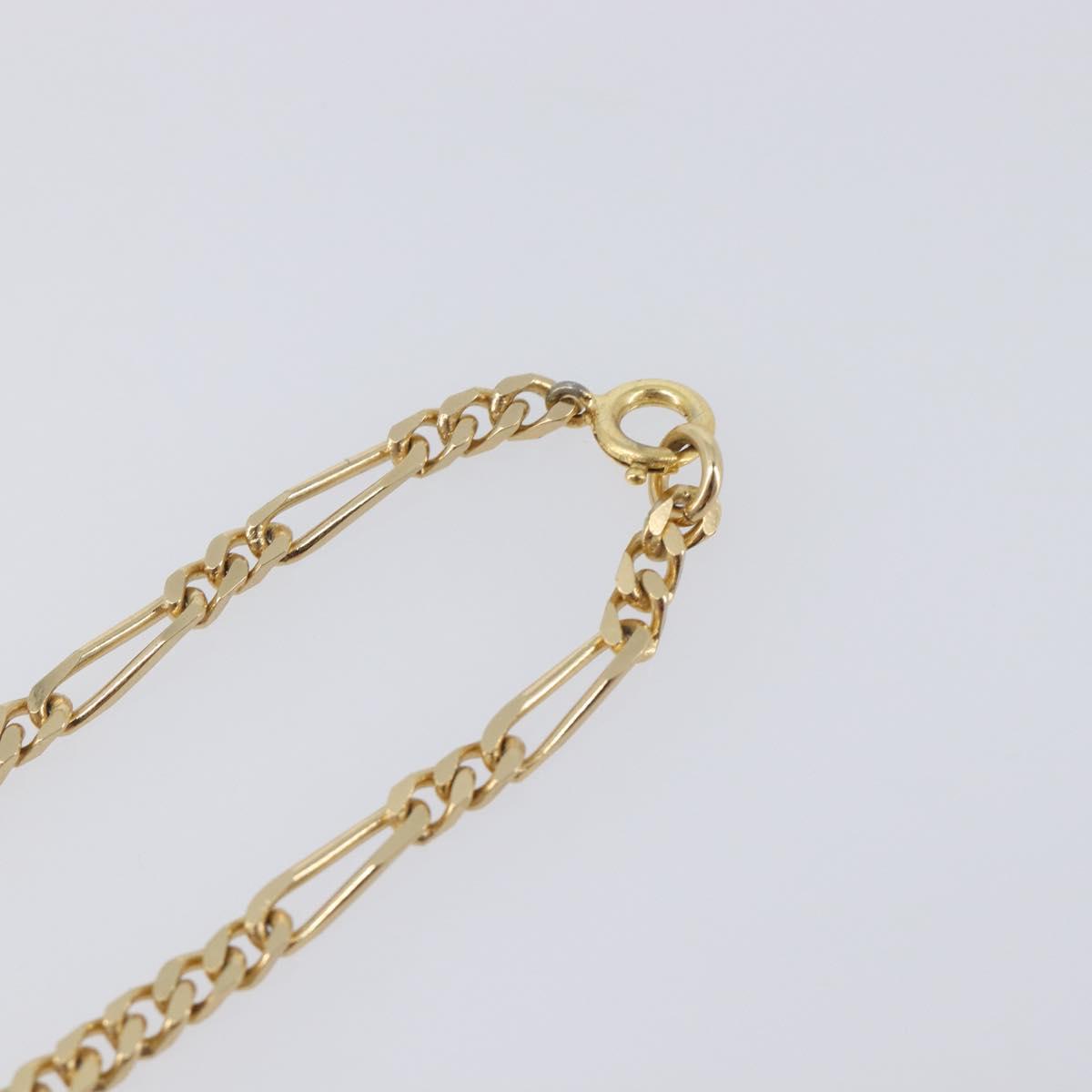 Christian Dior Bracelet Metal Gold Tone Auth SK152