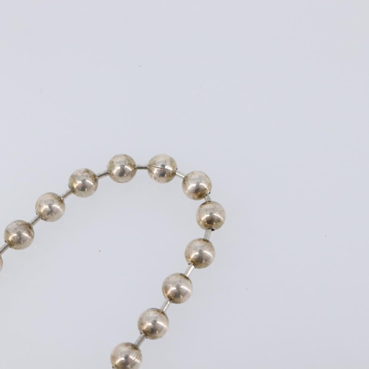 GUCCI Ball Chain Bracelet Ag925 Silver Auth SK177